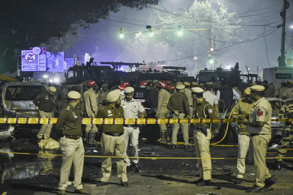 Delhi Blast Near Red Fort